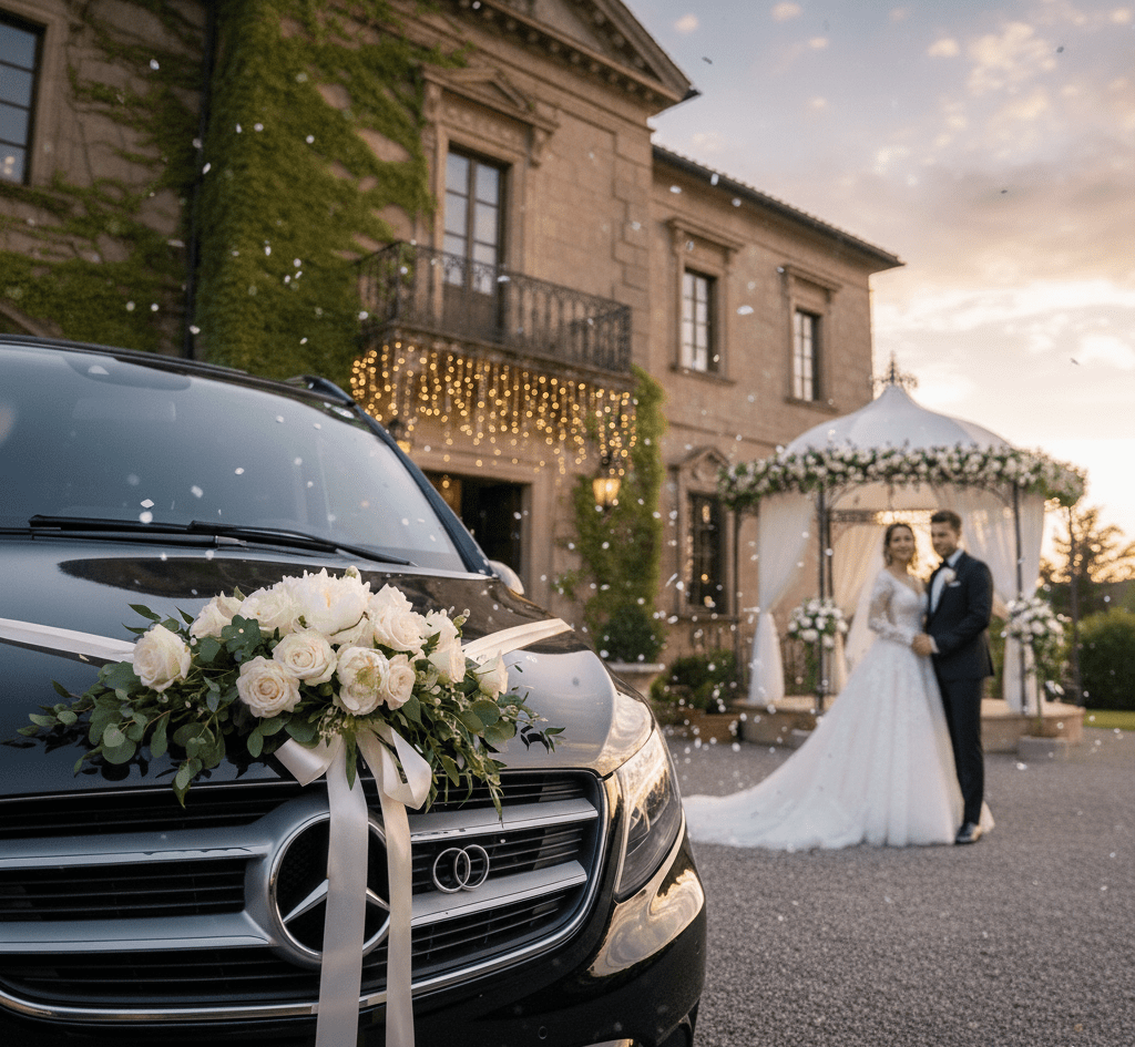 Ankara’da düğün ve özel günlerde VIP araçlarla konforlu ve prestijli ulaşım. Şoförlü araç kiralama ile stressiz VIP transfer deneyimi.