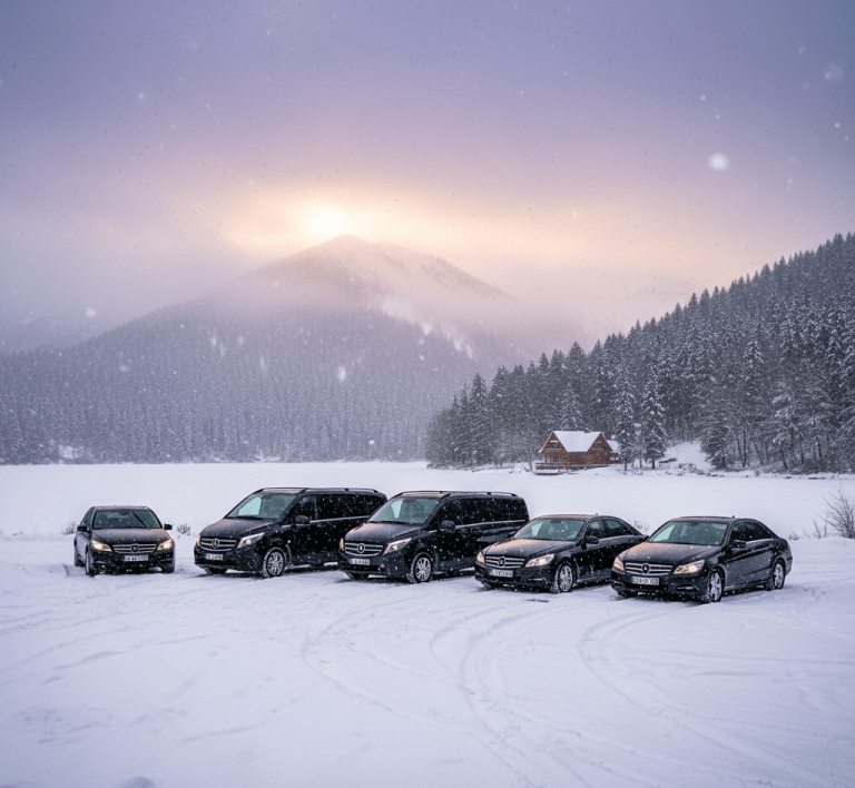 Kışın Abant Gölü – Ankara VIP Taşıma ile Konforlu Yolculuk Alt Metin: