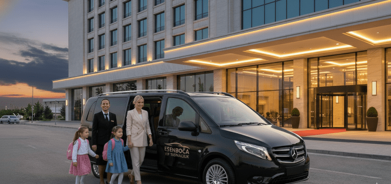 Ankara’da Esenboğa Havalimanı’ndan otele VIP transfer hizmeti. Zamanında karşılama, lüks araçlar ve 7/24 profesyonel ulaşım.