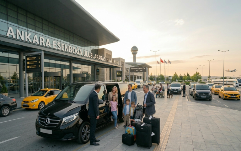 Esenboğa Havalimanı VIP transfer hizmeti ile Ankara’da konforlu ulaşım deneyimi yaşayın. Şehir içi ve şehirler arası VIP transfer için hemen rezervasyon yapın.
