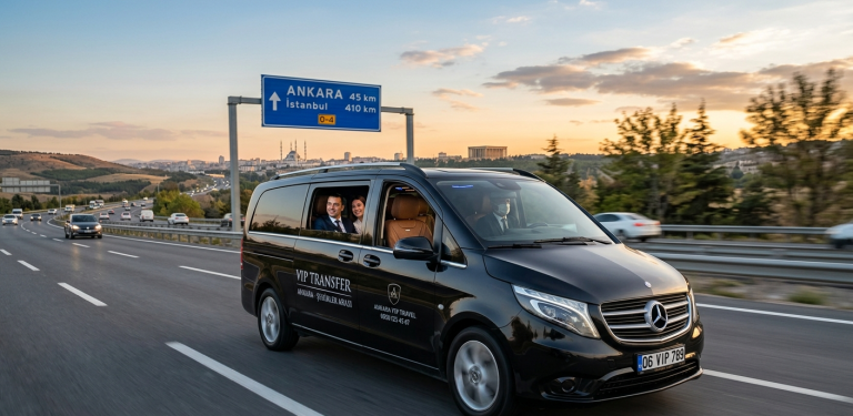 Ankara’dan şehir dışına VIP transfer ile zahmetsiz ulaşım sağlayın. Şoförlü araç kiralama ve kapıdan kapıya hizmet için hemen rezervasyon yapın.