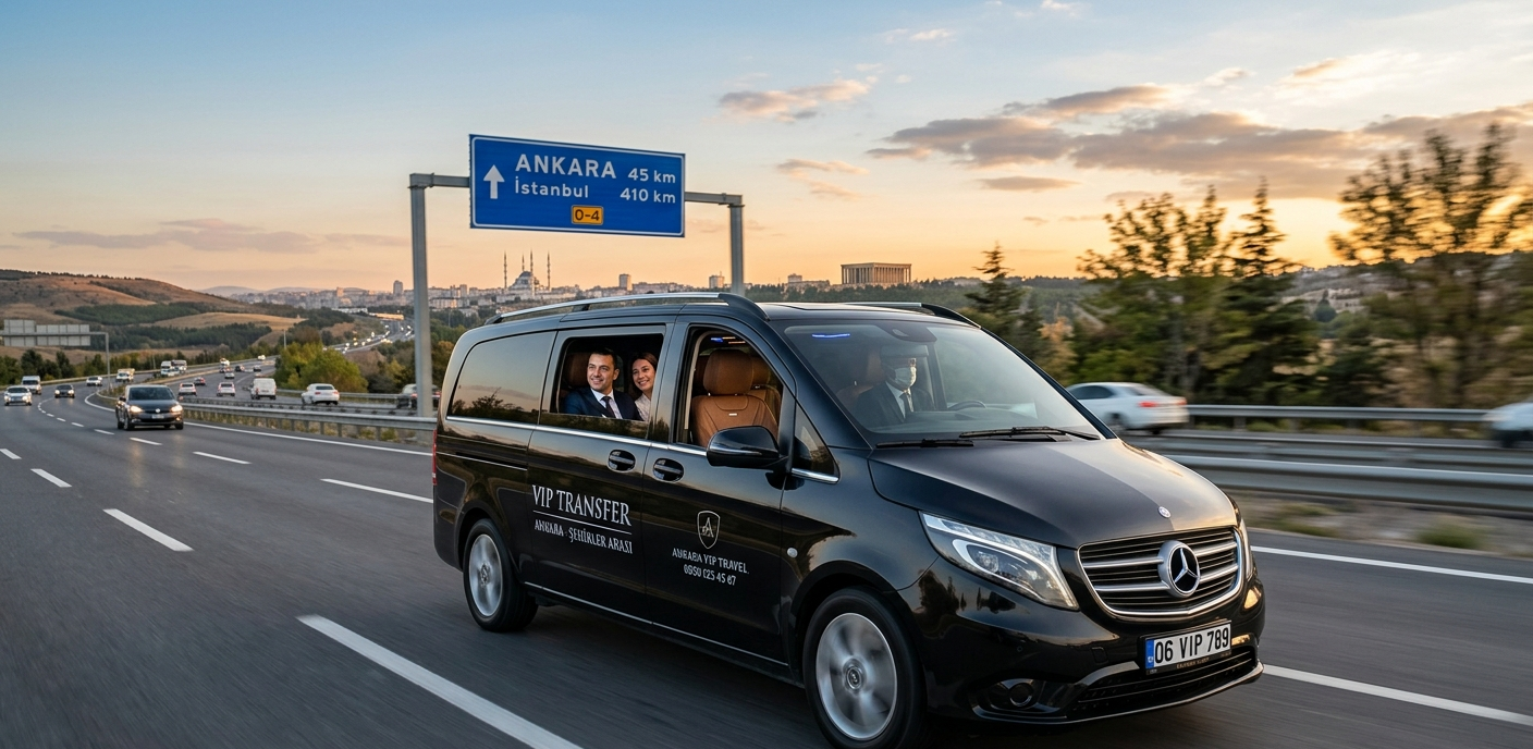 Ankara’dan şehir dışına VIP transfer ile zahmetsiz ulaşım sağlayın. Şoförlü araç kiralama ve kapıdan kapıya hizmet için hemen rezervasyon yapın.
